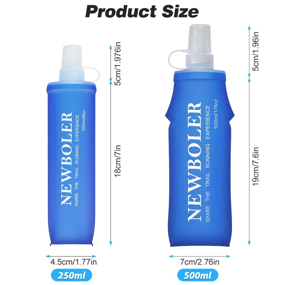 NEWBOLER 250ml/500ml Outdoor C - đánh giá và giá Water Bag Collapsible